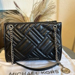 Michael Kors black satchel